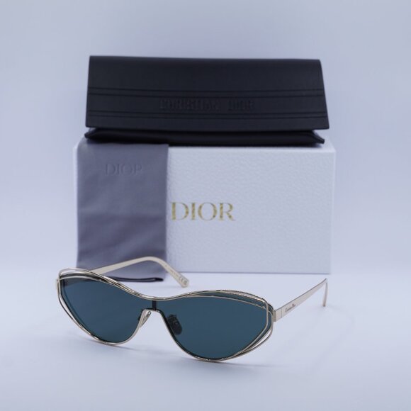 ?️ New Dior DIORFILDIOR M1U D0C0 Sunglasses - Rose Gold Frame, Green Lenses main image 4